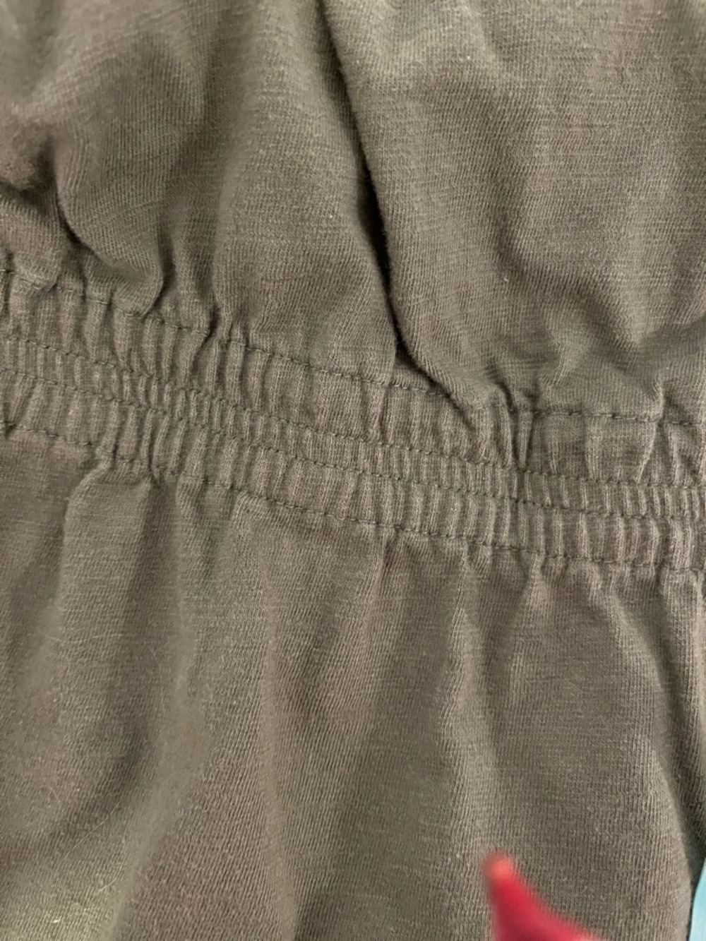 JOE FRESH Military Green Cotton T Shirt Dress e1X